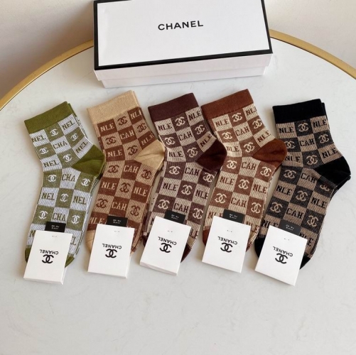 C.h.a.n.e.l. Socks 0768