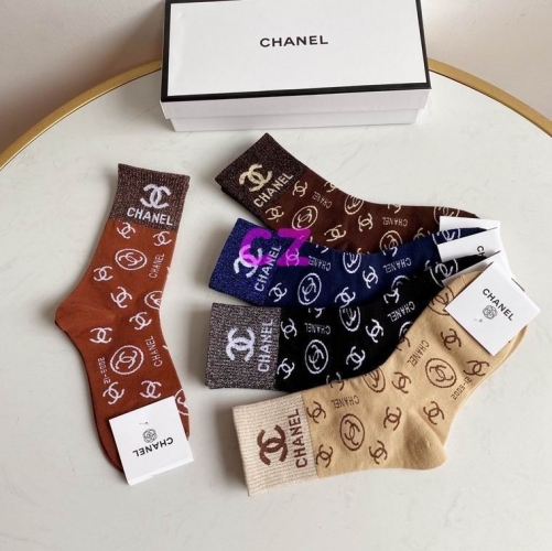 C.h.a.n.e.l. Socks 0548