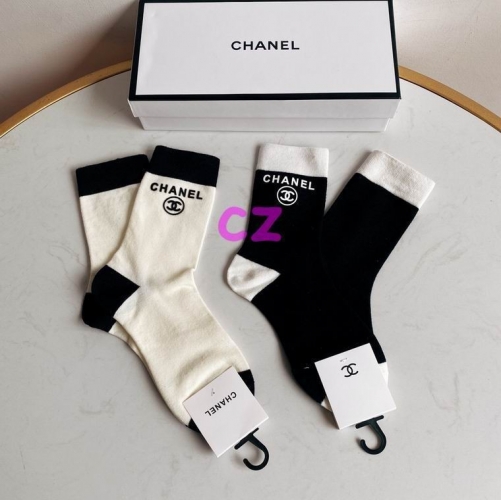 C.h.a.n.e.l. Socks 0640