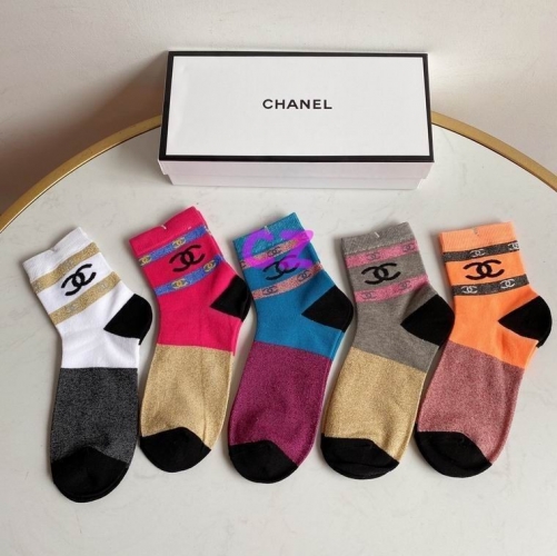 C.h.a.n.e.l. Socks 0626