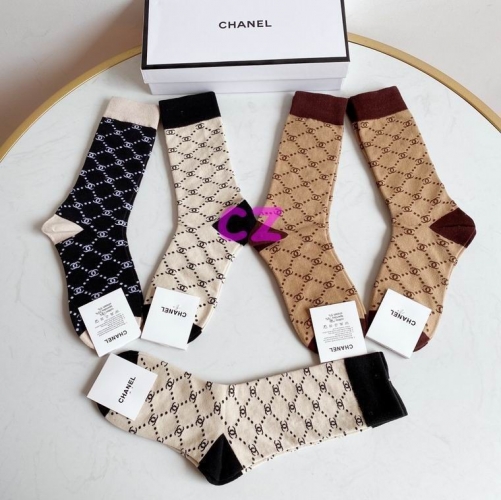 C.h.a.n.e.l. Socks 0537