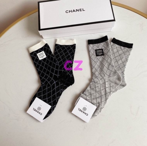 C.h.a.n.e.l. Socks 0487