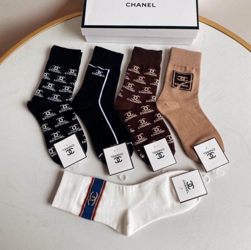 C.h.a.n.e.l. Socks 0859