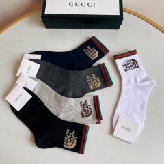 G.u.c.c.i. x T.h.e. N.o.r.t.h.f.a.c.e Socks 064