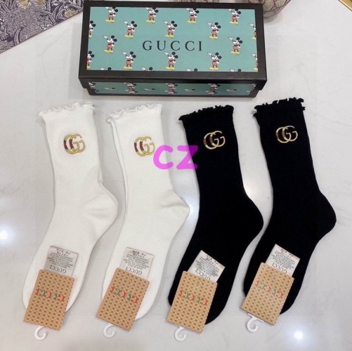 G.u.c.c.i. Grew Socks/Knee Socks 0539