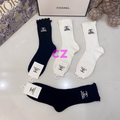 C.h.a.n.e.l. Socks 0512