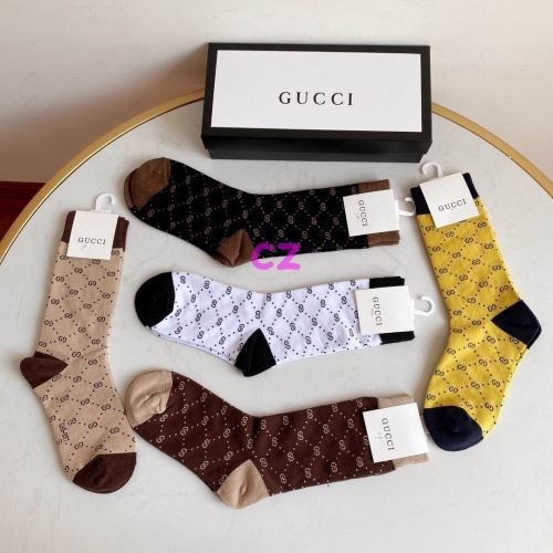 G.u.c.c.i. Grew Socks/Knee Socks 0517