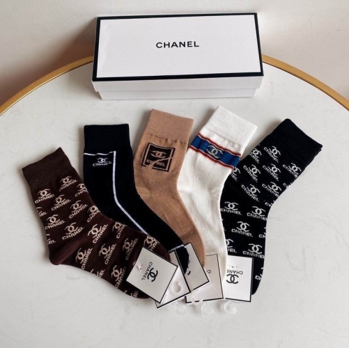 C.h.a.n.e.l. Socks 0856