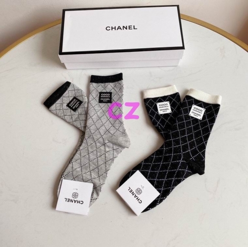 C.h.a.n.e.l. Socks 0493