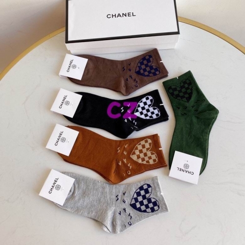 C.h.a.n.e.l. Socks 0808