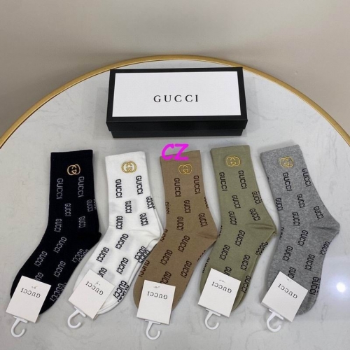 G.u.c.c.i. Grew Socks/Knee Socks 0696