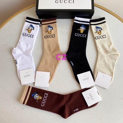 G.u.c.c.i. Grew Socks/Knee Socks 0756