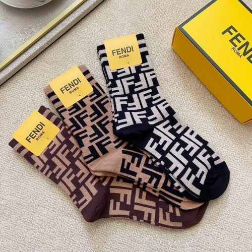 F.e.n.d.i. Socks 130