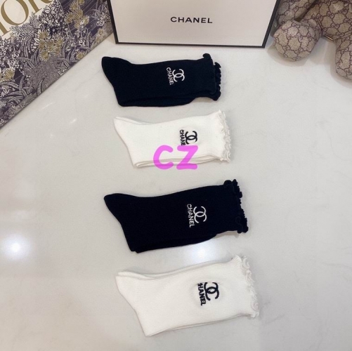 C.h.a.n.e.l. Socks 0520