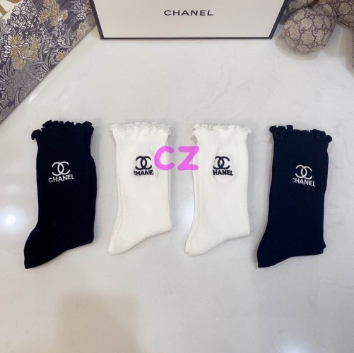 C.h.a.n.e.l. Socks 0519