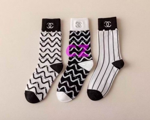 C.h.a.n.e.l. Socks 0623