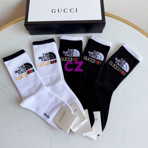 G.u.c.c.i. Grew Socks/Knee Socks 0666