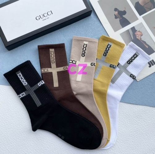 G.u.c.c.i. Grew Socks/Knee Socks 0594