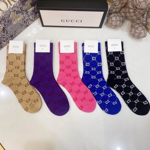 G.u.c.c.i. Grew Socks/Knee Socks 0298