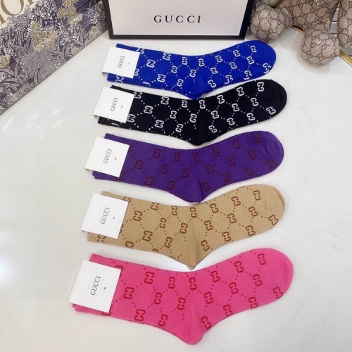 G.u.c.c.i. Grew Socks/Knee Socks 0299