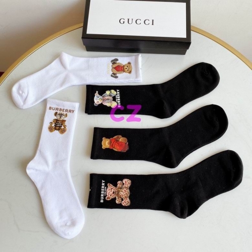 G.u.c.c.i. Grew Socks/Knee Socks 0741