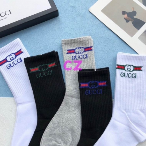 G.u.c.c.i. Grew Socks/Knee Socks 0588