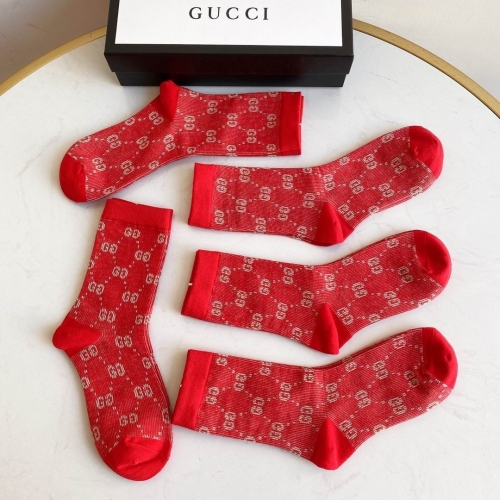 G.u.c.c.i. Grew Socks/Knee Socks 0934