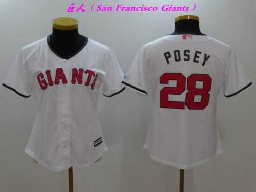 MLB San Francisco Giants 035 Women