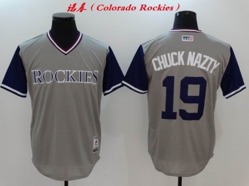 MLB Colorado Rockies 010 Men