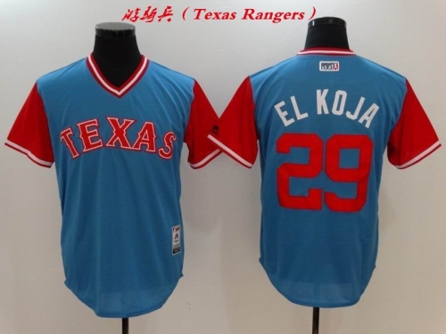 MLB Texas Rangers 009 Men