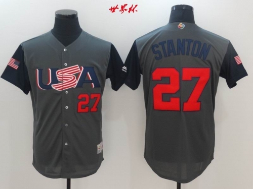 MLB The World Cup Jerseys 005 Men