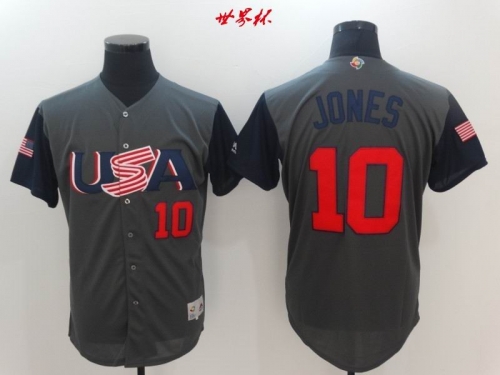 MLB The World Cup Jerseys 001 Men