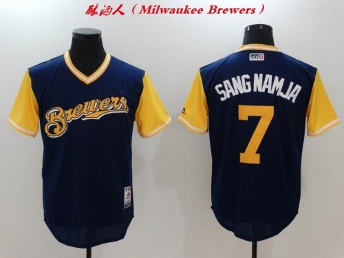 MLB Milwaukee Brewers 009 Men