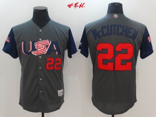 MLB The World Cup Jerseys 003 Men