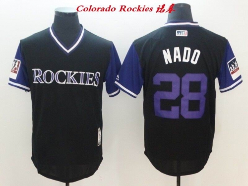 MLB Colorado Rockies 017 Men