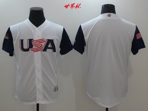 MLB The World Cup Jerseys 015 Men