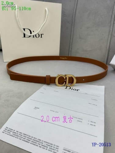 D..I..O..R.. Original Belts 0123