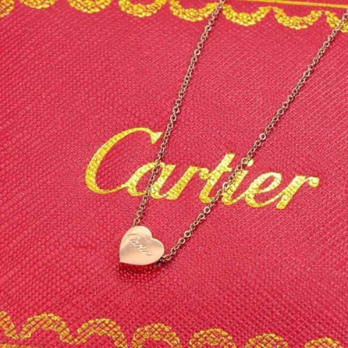 C.a.r.t.i.e.r. Women Necklace Rose gold Titanium steel 196