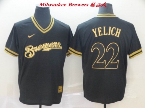 MLB Milwaukee Brewers 016 Men