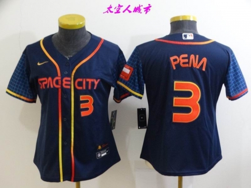 MLB SPACE CITY Jerseys 005 Women