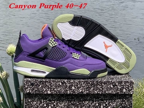 Air Jordan 4 Canyon Purple 239 Men