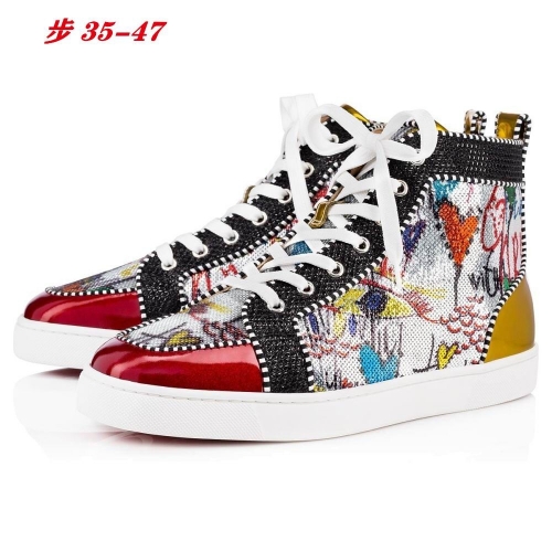 C..L.. High Top Shoes 1073 Lovers