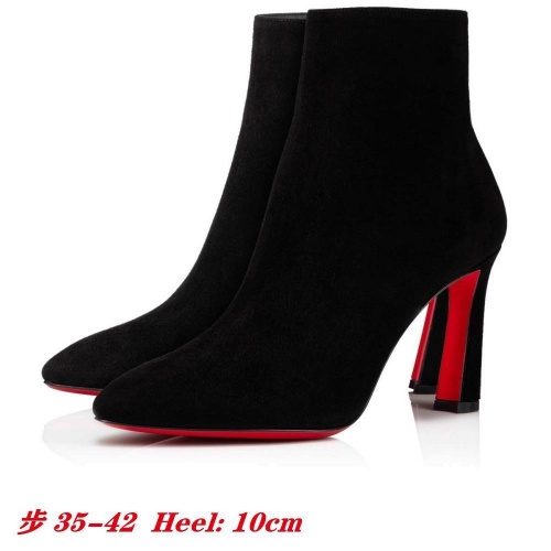 C..L.. Leather Women Boots 1017