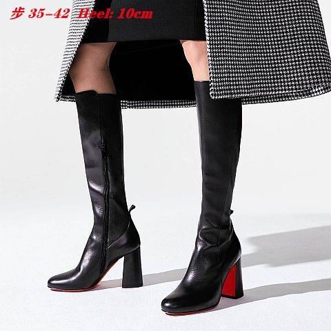 C..L.. Leather Women Boots 1008