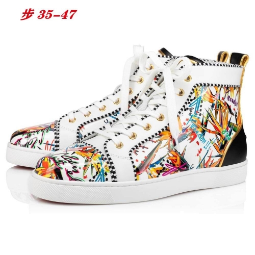 C..L.. High Top Shoes 1079 Lovers