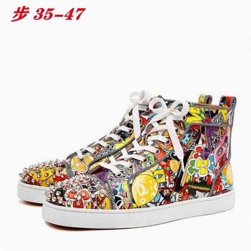 C..L.. High Top Shoes 1078 Lovers