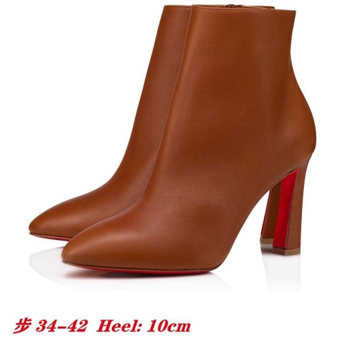 C..L.. Leather Women Boots 1013