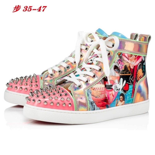 C..L.. High Top Shoes 1081 Lovers