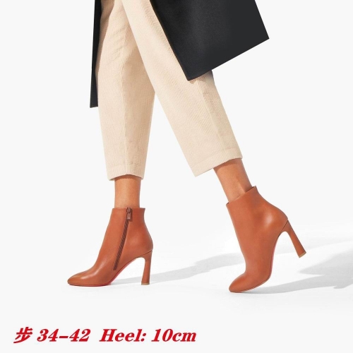 C..L.. Leather Women Boots 1014