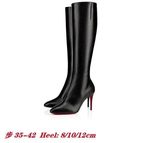 C..L.. Leather Women Boots 1007